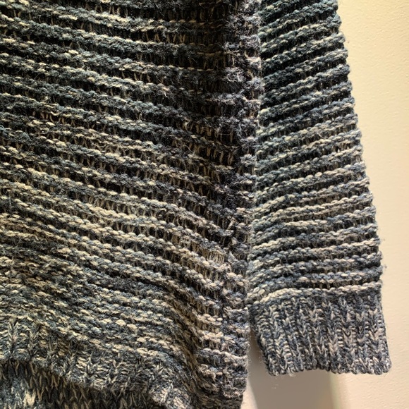Quinn Blue Ombré Knitted Sweater - Picture 3 of 5